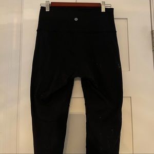Lululemon High Times Tech Mesh Blk